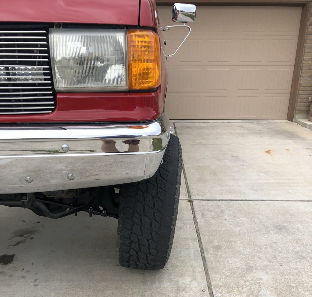 positive camber f150