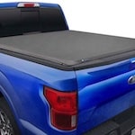 Tonneau Cover on a blue truck