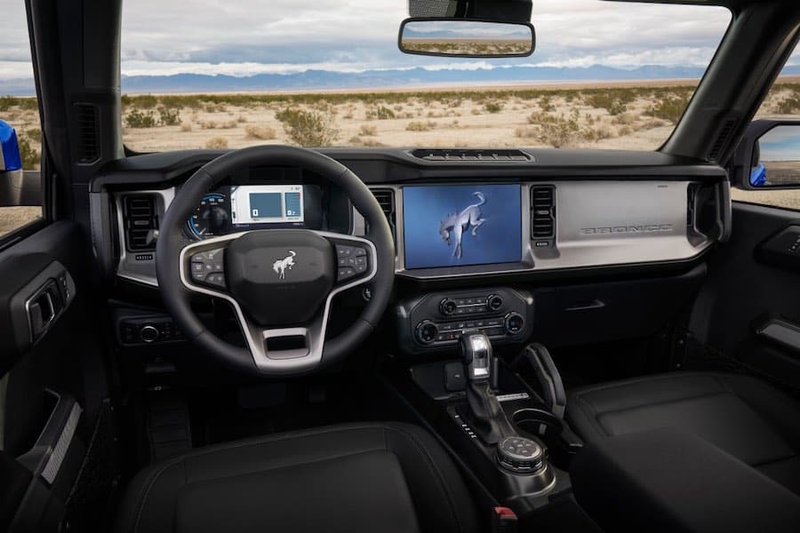 A Look Inside 2021 Ford Bronco Interior Beyond The Raptor