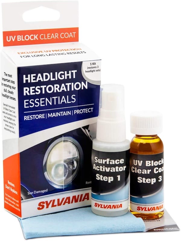 Sylvania headlight restoration