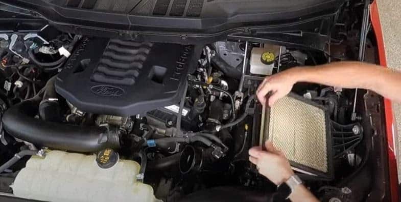 Remove factory air filter
