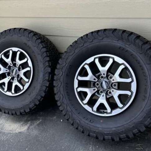 raptor oem f150 wheels and tires
